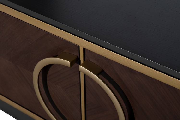 Консоль шпон 2 ящика 120*80*35см (TT-00016517)