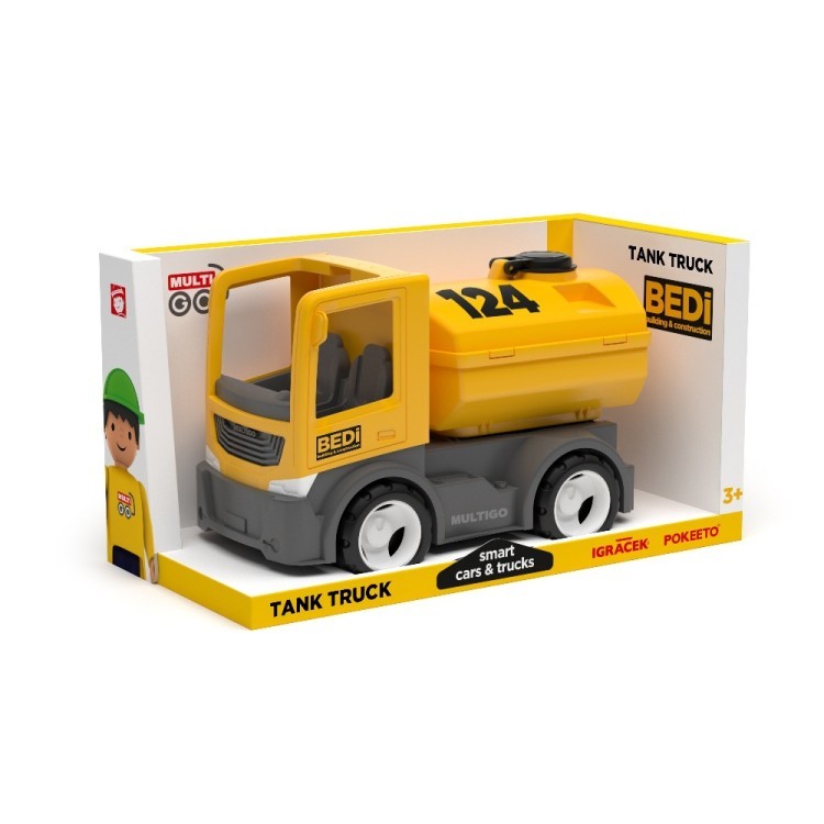 Строительный грузовик-цистерна игрушка 22 см (27072EF-CH)