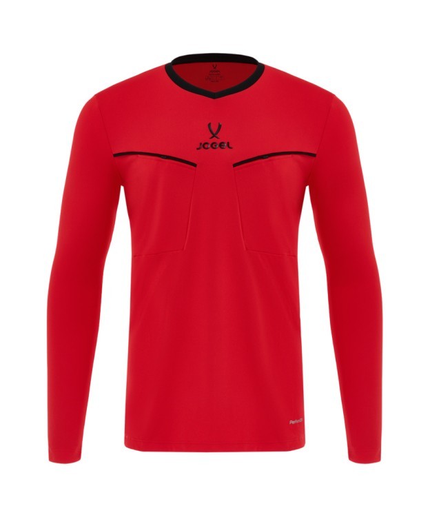 Лонгслив судейский JOGEL DIVISION PerFormDRY Referee LS Tee 2.0, красный (2133780)