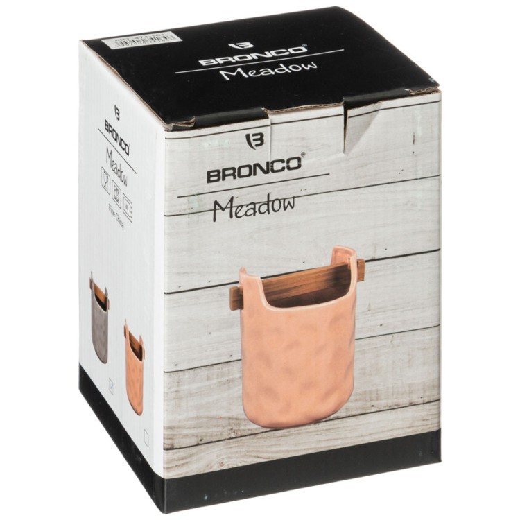 Подставка под кухонные принадлежности bronco "meadow" 15,5*10,5 см серая Bronco (474-164)
