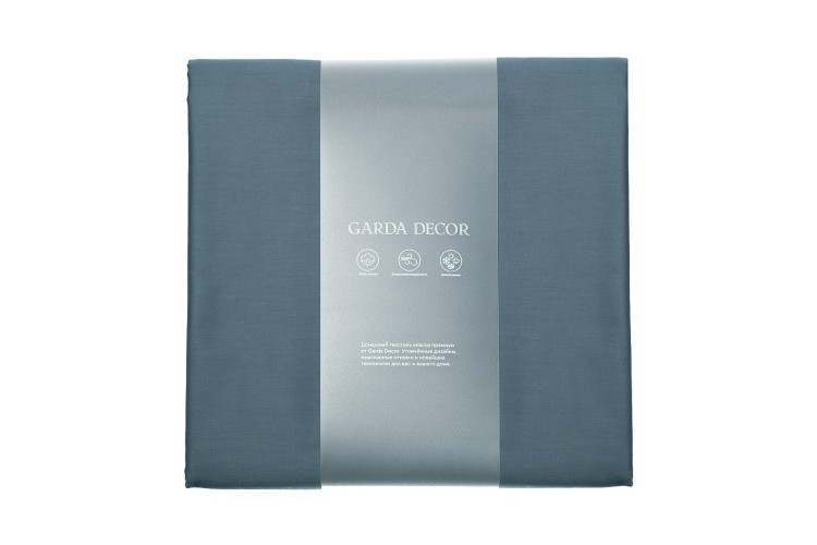 Простыня на резинке сатин зеленый 160*200*30 (TT-00014168)