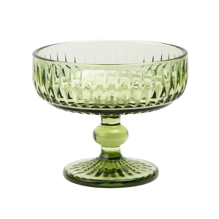 Креманка "lines" green 300мл мал.уп.=6шт Lefard (781-345)