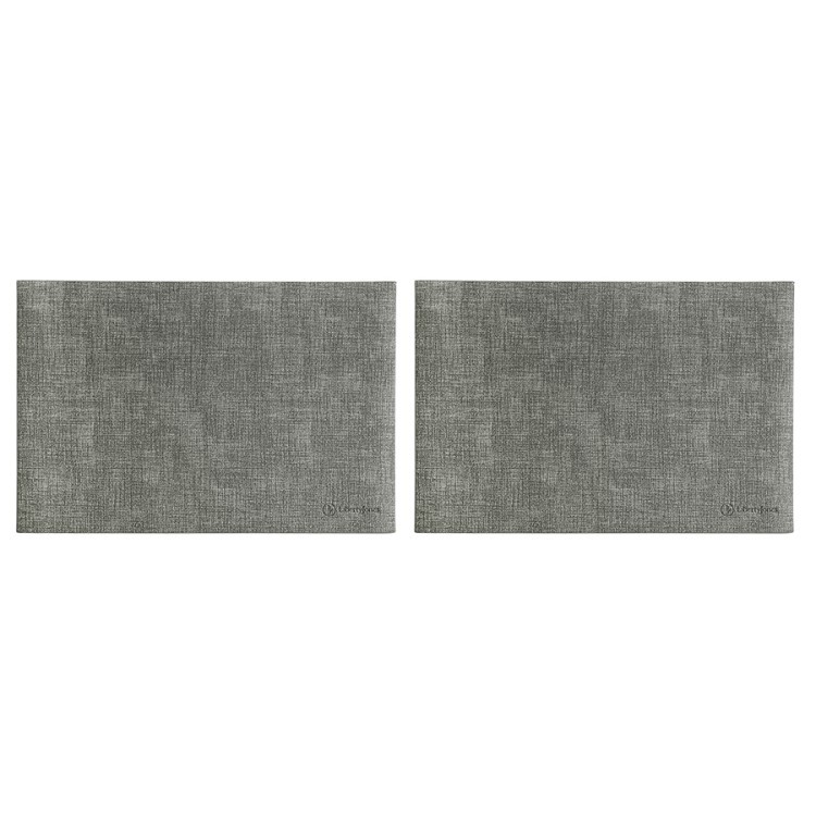 Набор из 2-х сервировочных салфеток leanera, 30х45 см, серые (76978)