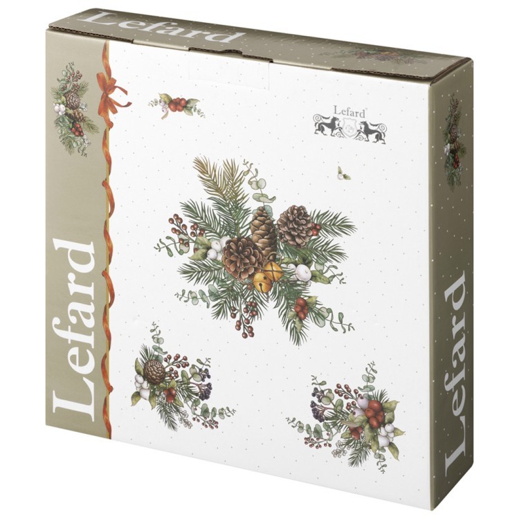 Блюдо lefard "celebration" с металл.ручкой 26см (760-745-11) 