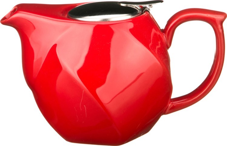 Заварочный чайник 750 мл.красный Agness (470-186)