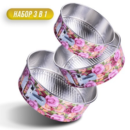 Набор форм для выпечки 24,5 х 7,5 см / 22,5 х 7,5 см / 26,5 х 7,5 см Mayer&Boch (28958-59-60) Набор форм для выпечки 24,5 х 7,5 см / 22,5 х 7,5 см / 26,5 х 7,5 см Mayer&Boch (28958-59-60)