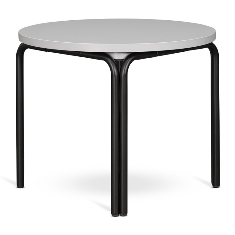 Столик кофейный ror, D50 см, черный/серый (75280) Столик кофейный ror, D50 см, черный/серый (75280)