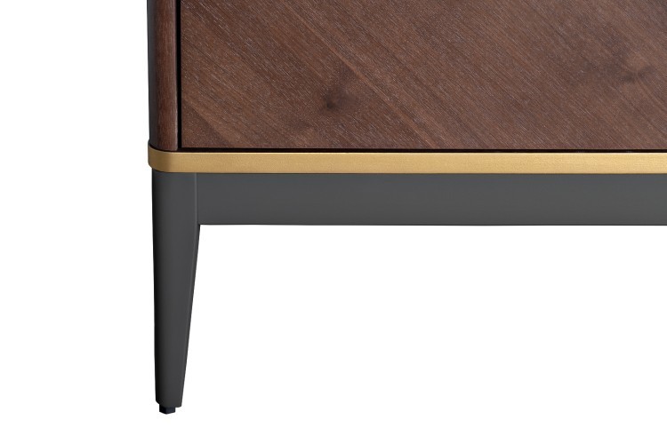 Тумба под TV 4-х дверная шпон 200*58*40см (TT-00016522)