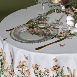 Скатерть овальная "sense", 140х180см, 100% хлопок,твил c пропиткой Lefard (850-753-4)