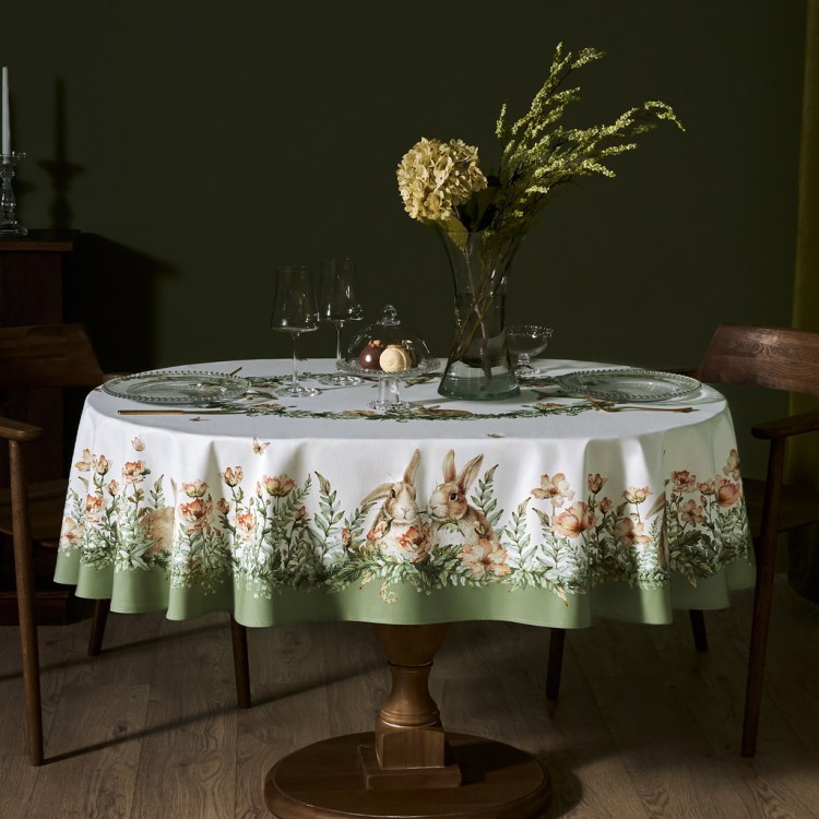 Скатерть овальная "sense", 140х180см, 100% хлопок,твил c пропиткой Lefard (850-753-4)