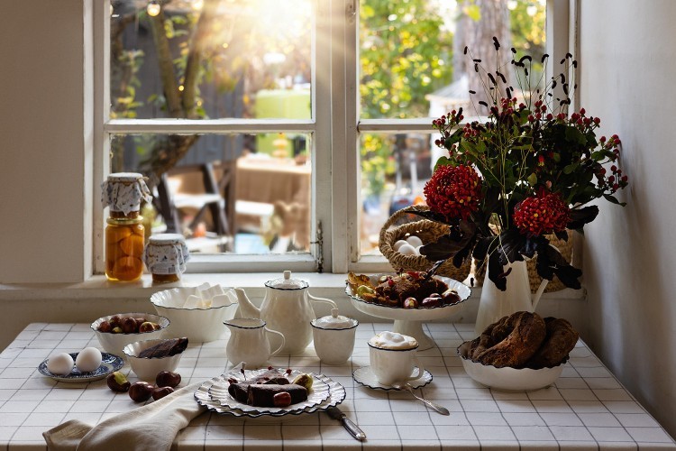 Тарелка глубокая santorini, D20 см, 800 мл (80125)