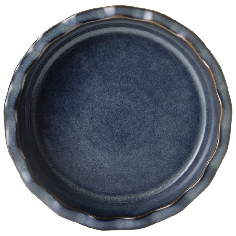 Форма для запекания круглая reactive blue 27*6,5 см 1500 мл Agness (780-147)