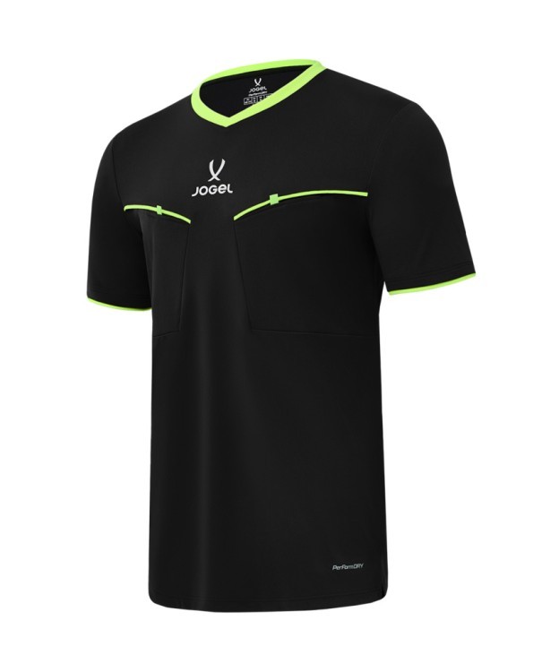 Футболка судейская JOGEL DIVISION PerFormDRY Referee SS Tee 2.0, черный (2133831)