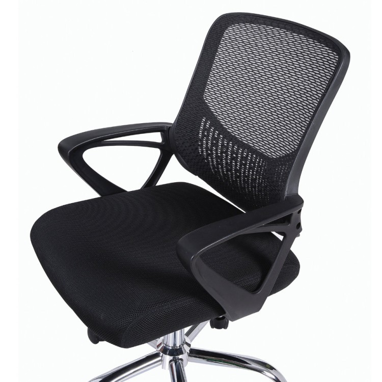 Кресло офисное Brabix Next MG-318 сетка/ткань черное 531834 (1) (71827)