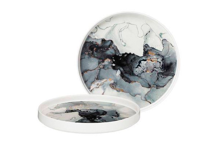 Набор тарелок обеденных "Art" 2 шт, 25,5 см (TT-00008746)