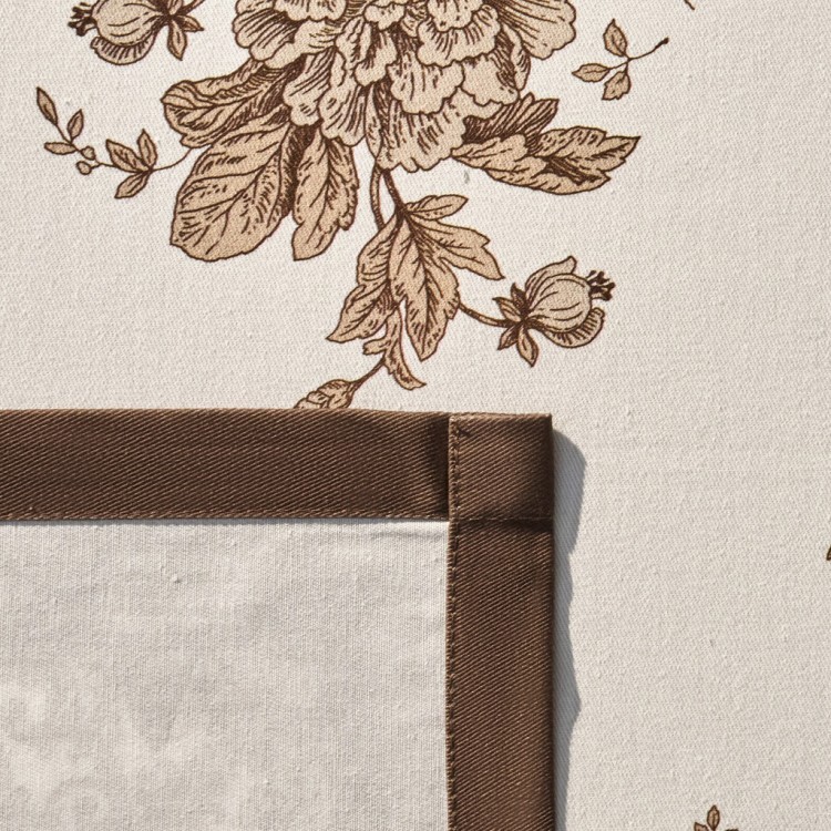 Скатерть "rich garden" 140х300см ,белый ,100% хлопок ,твил с пропиткой Lefard (850-754-22)