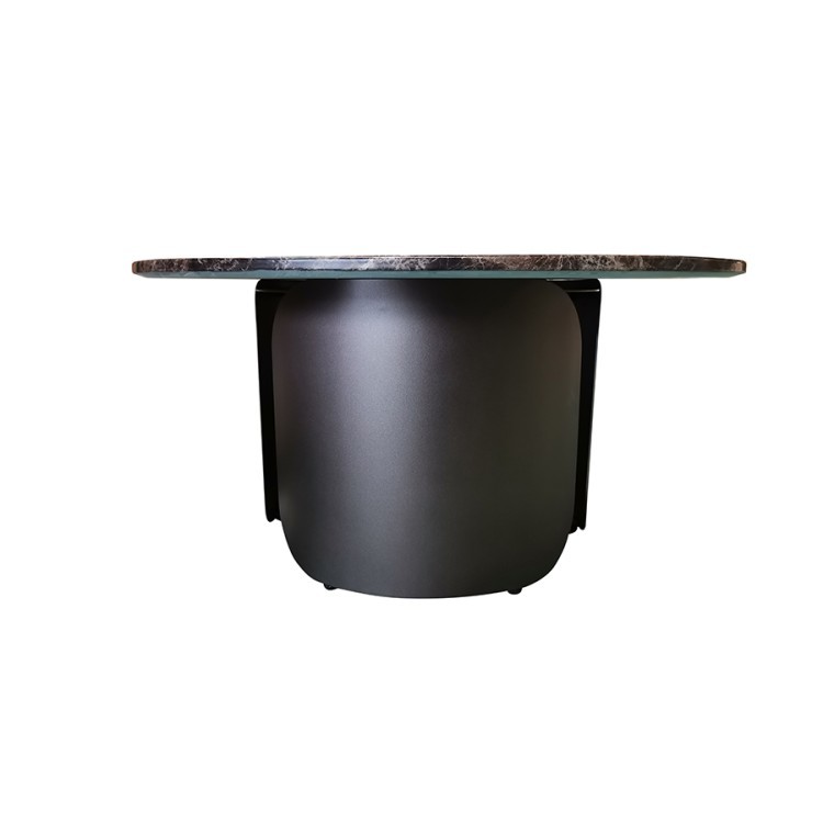 Столик кофейный inger, D80 см, коричневый (74253)