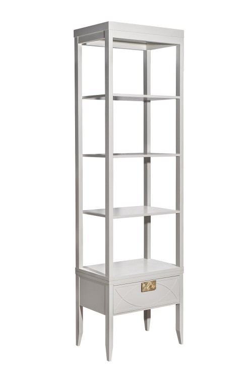 Тумба прикроватная бежевая 1 ящик 60*50*40см (TT-00015926)