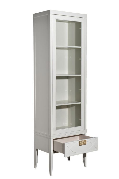 Тумба прикроватная бежевая 1 ящик 60*50*40см (TT-00015926)