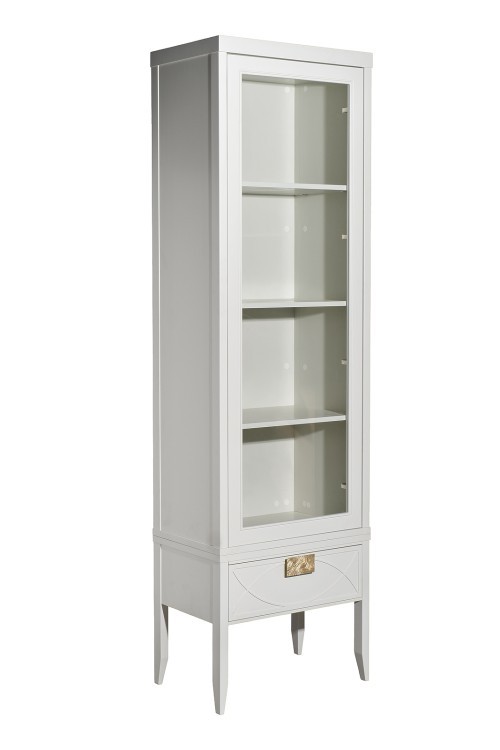 Тумба прикроватная бежевая 1 ящик 60*50*40см (TT-00015926)