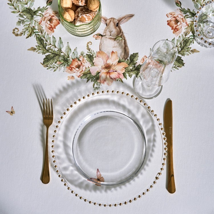 Скатерть  овальная  "sense" ,180х300см ,зеленый,100%хлопок ,твил Lefard (850-753-42)