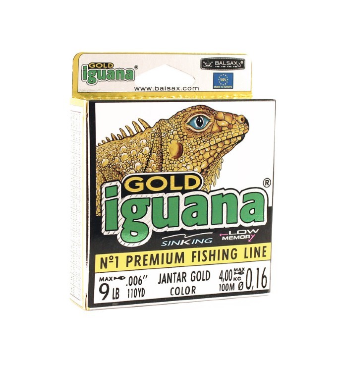 Леска Balsax Iguana Gold Box 100м 0,16 (4,0кг) (58458)