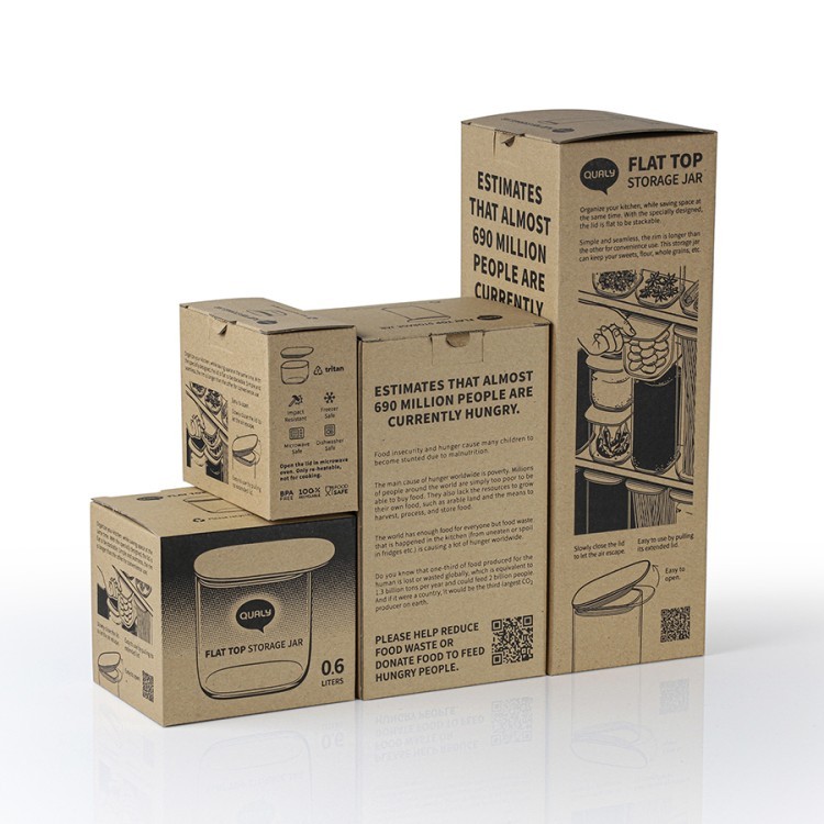 Контейнер для хранения с плоской крышкой, 300 мл, белый (73811)