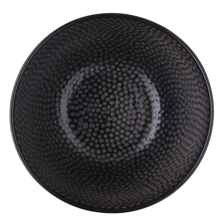 Набор чаш dots, 800 мл, черные, 2 шт. (74087)