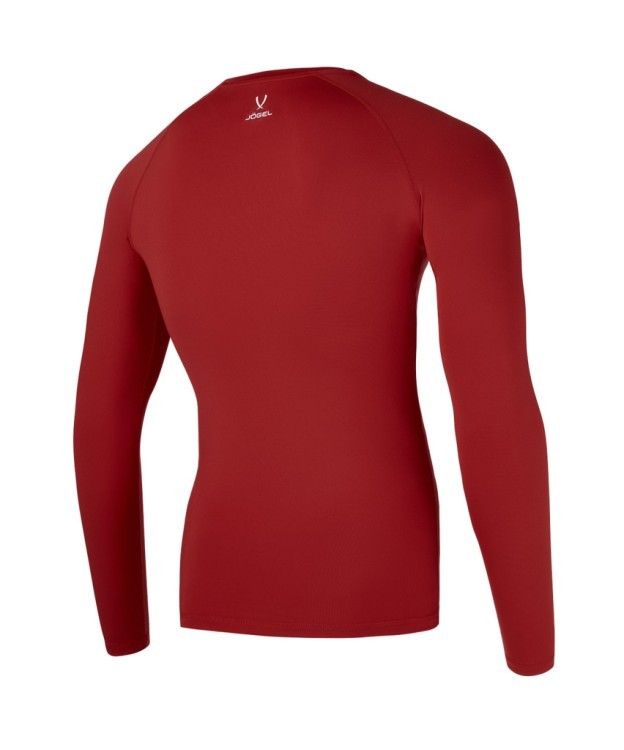 Футболка компрессионная с длинным рукавом JÖGEL CAMP PerFormDRY Baselayer LS Tee, гранатовый (2123207)