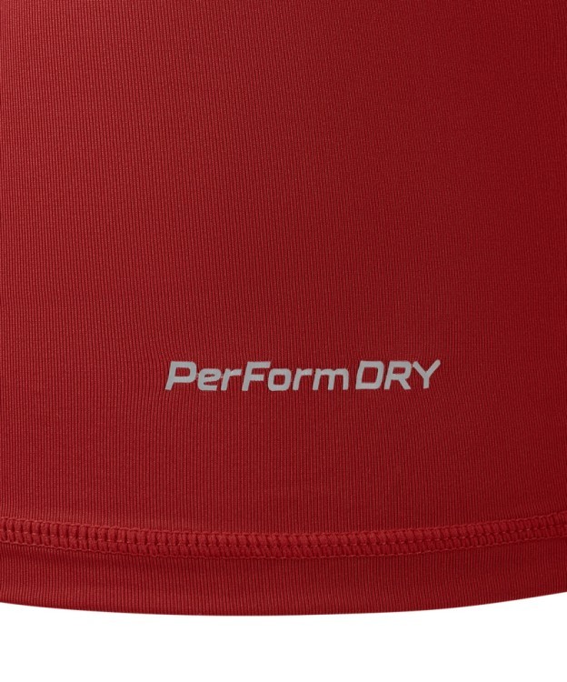 Футболка компрессионная с длинным рукавом JÖGEL CAMP PerFormDRY Baselayer LS Tee, гранатовый (2123207)