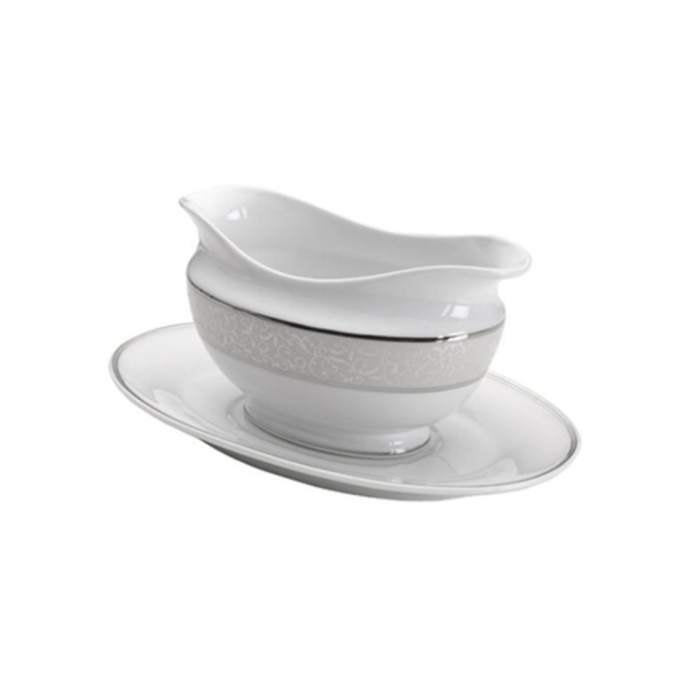 Соусник + подставка D5423, фарфор, MIKASA