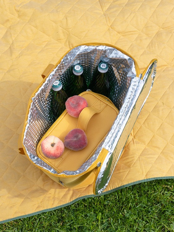 Термосумка для пикника smart picnic, m, горчичная (79200) Термосумка для пикника smart picnic, m, горчичная (79200)
