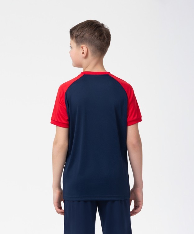 Футболка игровая JÖGEL CAMP Reglan Jersey, темно-синий/красный, детский (702255)