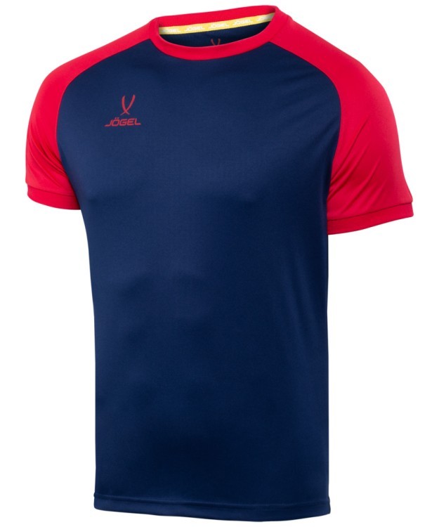 Футболка игровая JÖGEL CAMP Reglan Jersey, темно-синий/красный, детский (702255)