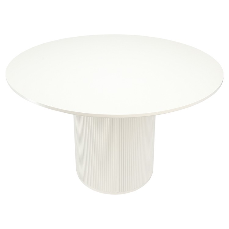 Стол обеденный loun, D120 см, белый (75312)