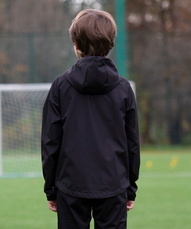 Куртка ветрозащитная CAMP Rain Jacket, черный, детский (857392)