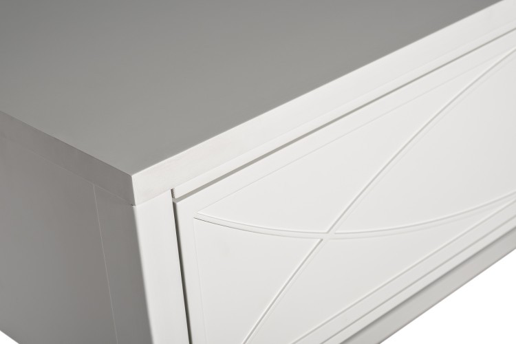 Консоль бежевая 1 ящик 100*80*40см (TT-00015927)