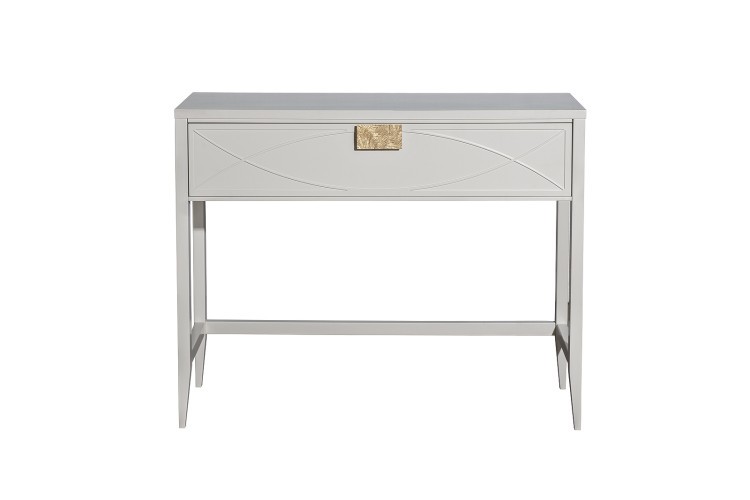 Консоль бежевая 1 ящик 100*80*40см (TT-00015927)