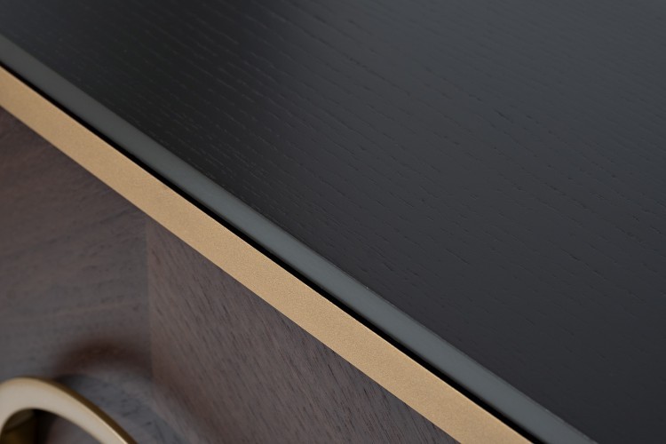 Тумба прикроватная шпон 2 ящика 60*60*40см (TT-00016516)