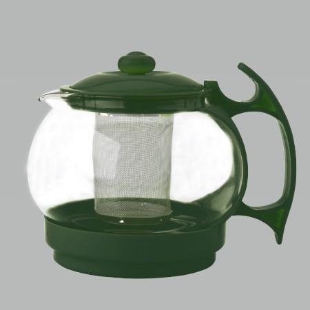 Чайник заварочный зеленый BK (1250ml) (308-2)