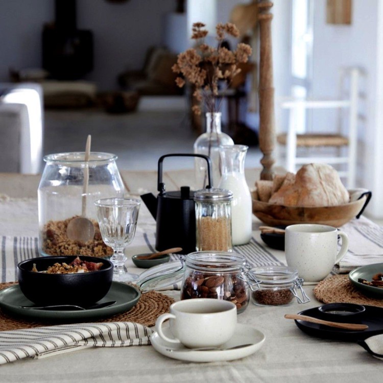 Тарелка XOP223-VAN(XOP223-VC7208), 22 см, керамика, Vanilla, CASAFINA BY COSTA NOVA