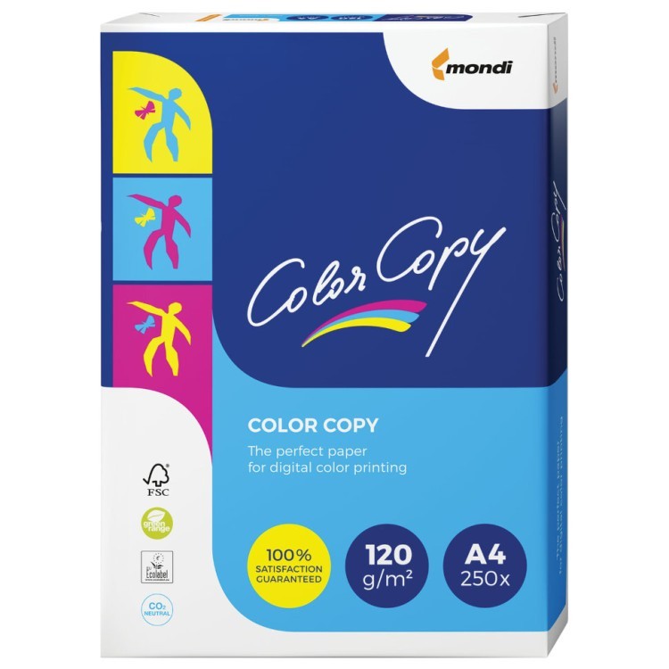 Бумага для цветной лазерной печати Color Copy А4 120 г/м2 250 листов 110712 (1) (65335)