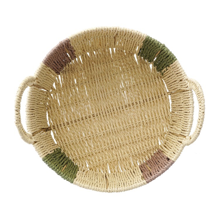 Корзина плетеная круглая bodhran nature из коллекции ethnic, размер m (77223)