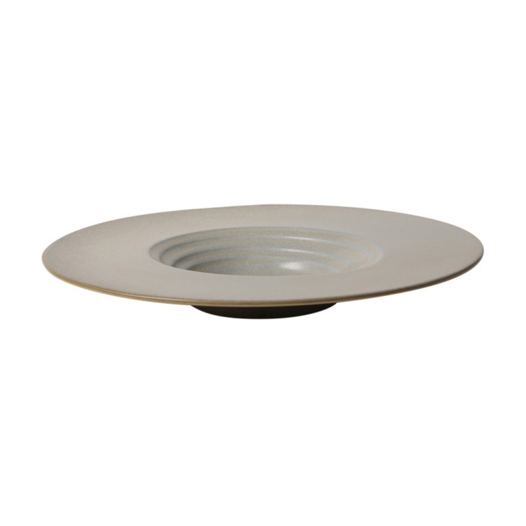 Тарелка L9253-648U, 32, каменная керамика, grey, ROOMERS TABLEWARE