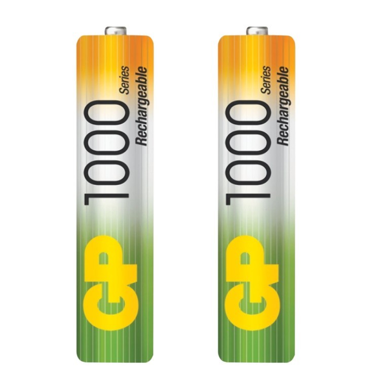 Батарейки аккумуляторные GP (AAA) Ni-Mh 1000 mAh 2 шт (454112) (2) (65537)
