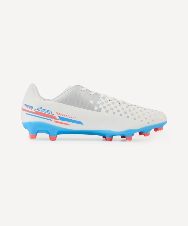 Бутсы футбольные JÖGEL Evofly FG Talant White/blue (2118075)