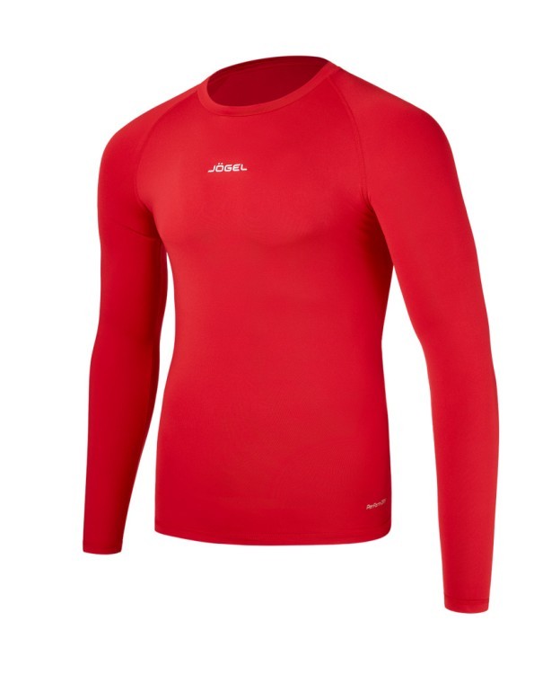 Футболка компрессионная с длинным рукавом JÖGEL CAMP PerFormDRY Baselayer LS Tee, красный (2123225)