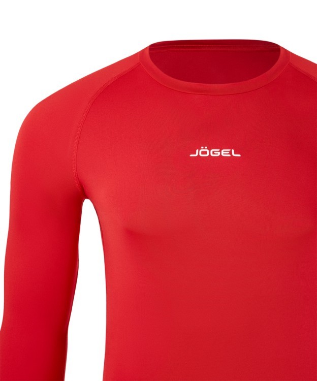 Футболка компрессионная с длинным рукавом JÖGEL CAMP PerFormDRY Baselayer LS Tee, красный (2123225)