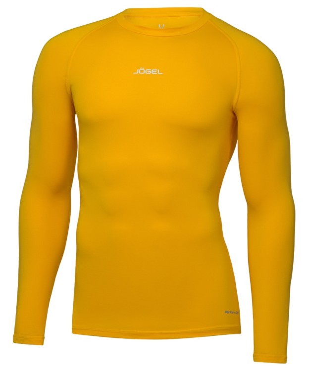 Футболка компрессионная с длинным рукавом JÖGEL CAMP PerFormDRY Baselayer LS Tee, желтый (2125149)