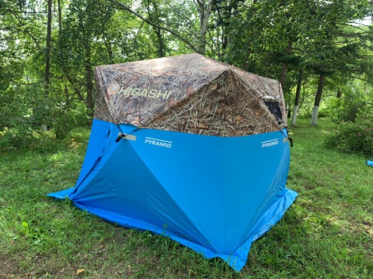 Накидка на половину зимней палатку Higashi Pyramid SW Camo (88250)
